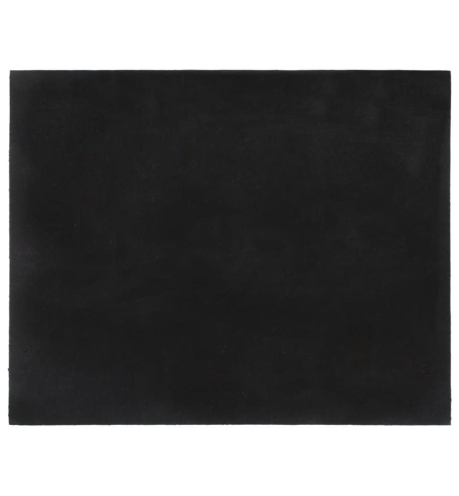 Tapis de porte gris foncé 80x100 cm fibre de coco touffeté