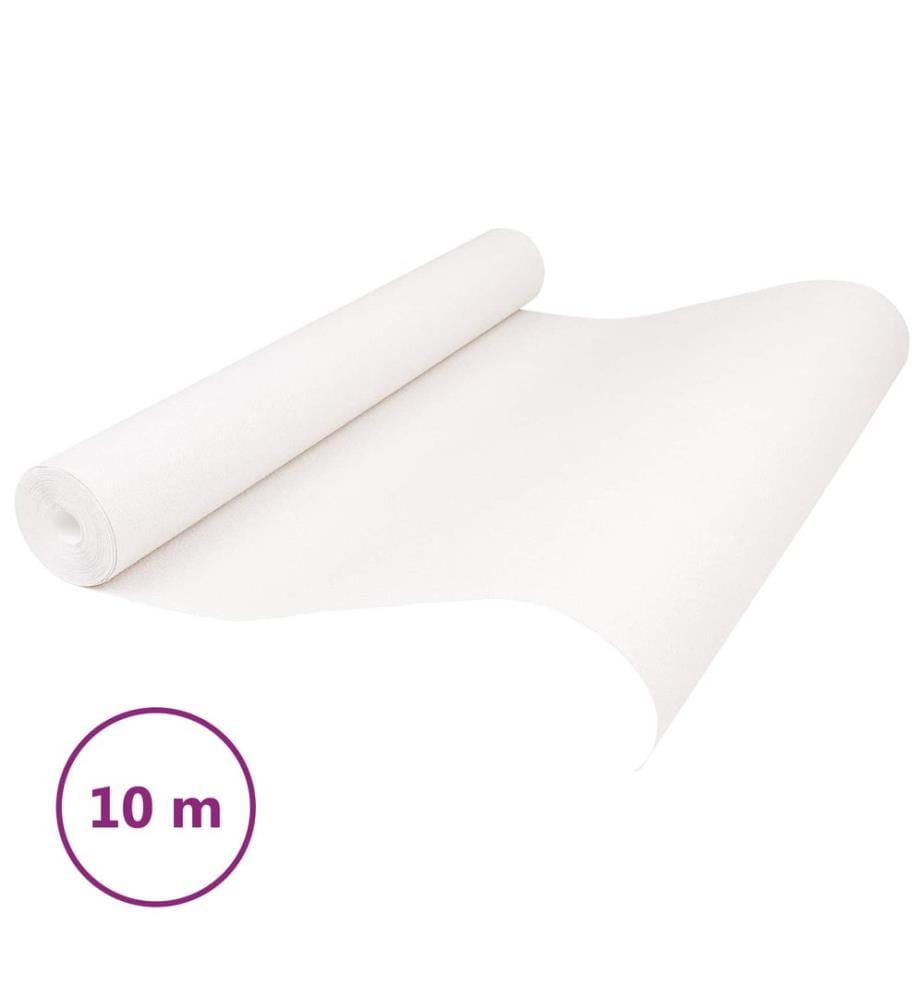 Papier peint 3D Solide Rayé Gris 10 x 0,53 m Tissu non tissé
