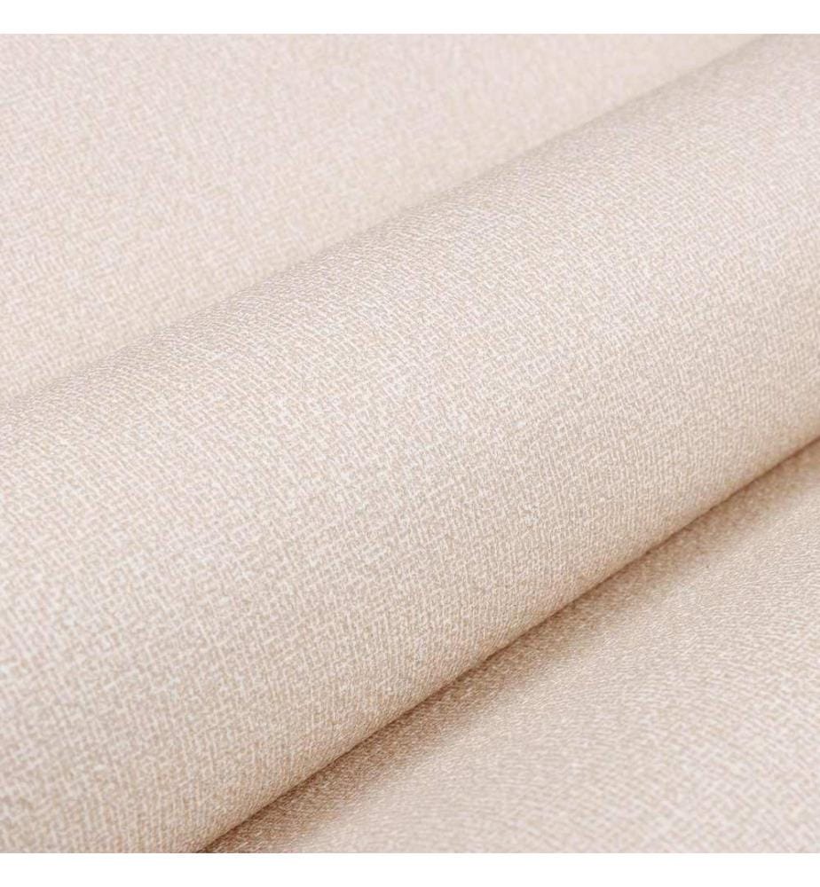 Papier peint 3D Solide Rayé Beige 10 x 0,53 m Tissu non tissé