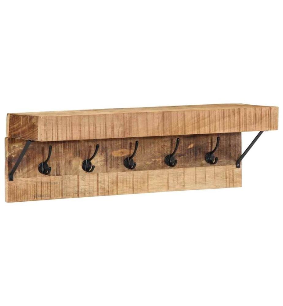 Garderobenständer Braun 73 x 19 x 23 cm Massivholz Mango