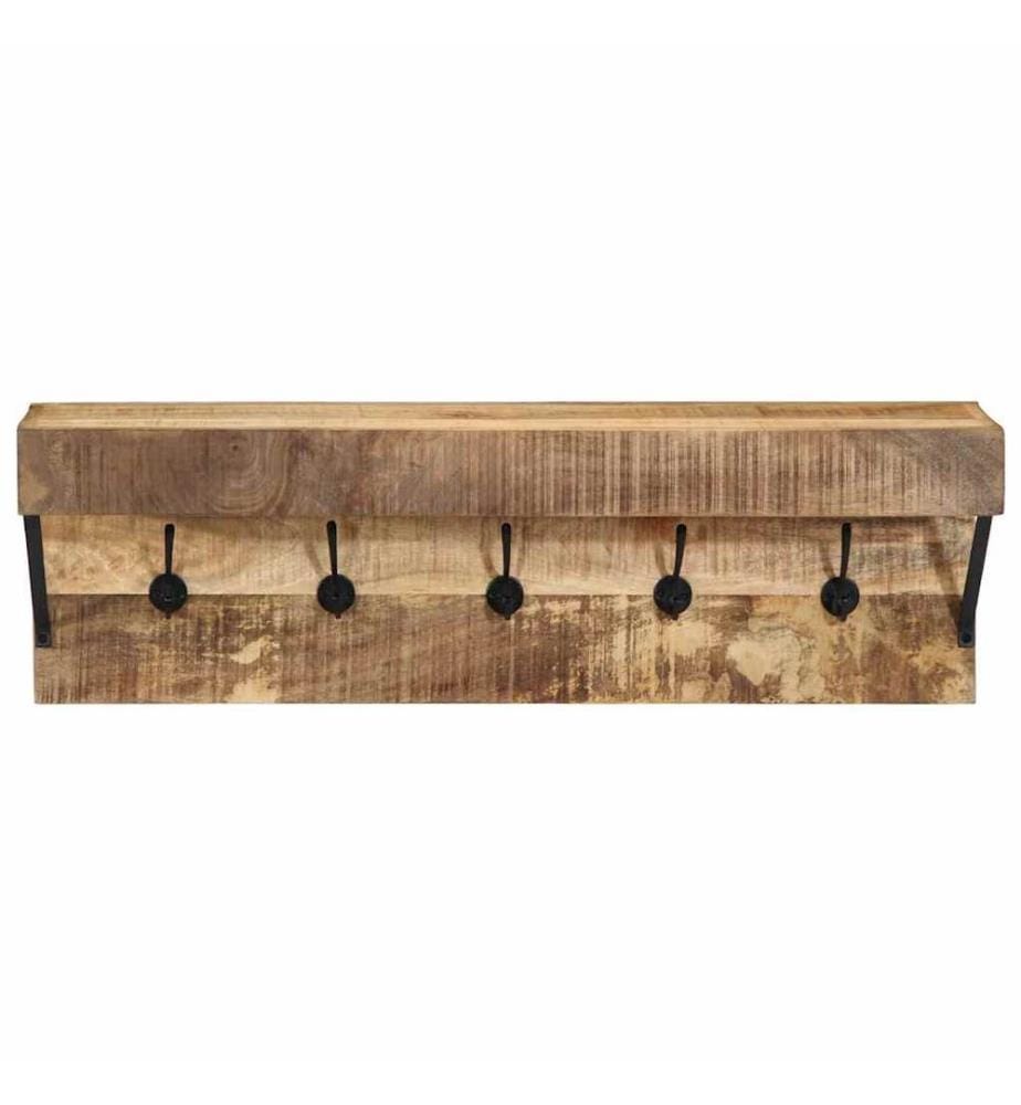 Garderobenständer Braun 73 x 19 x 23 cm Massivholz Mango