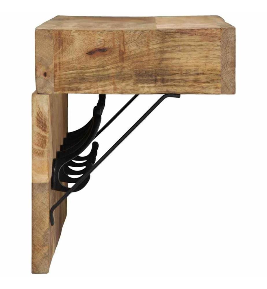 Garderobenständer Braun 73 x 19 x 23 cm Massivholz Mango