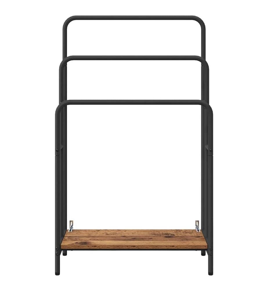 Kleiderständer Altholz 60 x 30 x 100,5 cm Holzwerkstoff