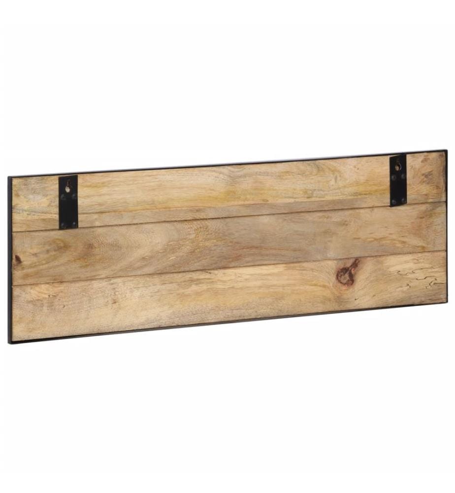 Garderoben 2 Stk. 80x8x25 cm Raues Massivholz Mango