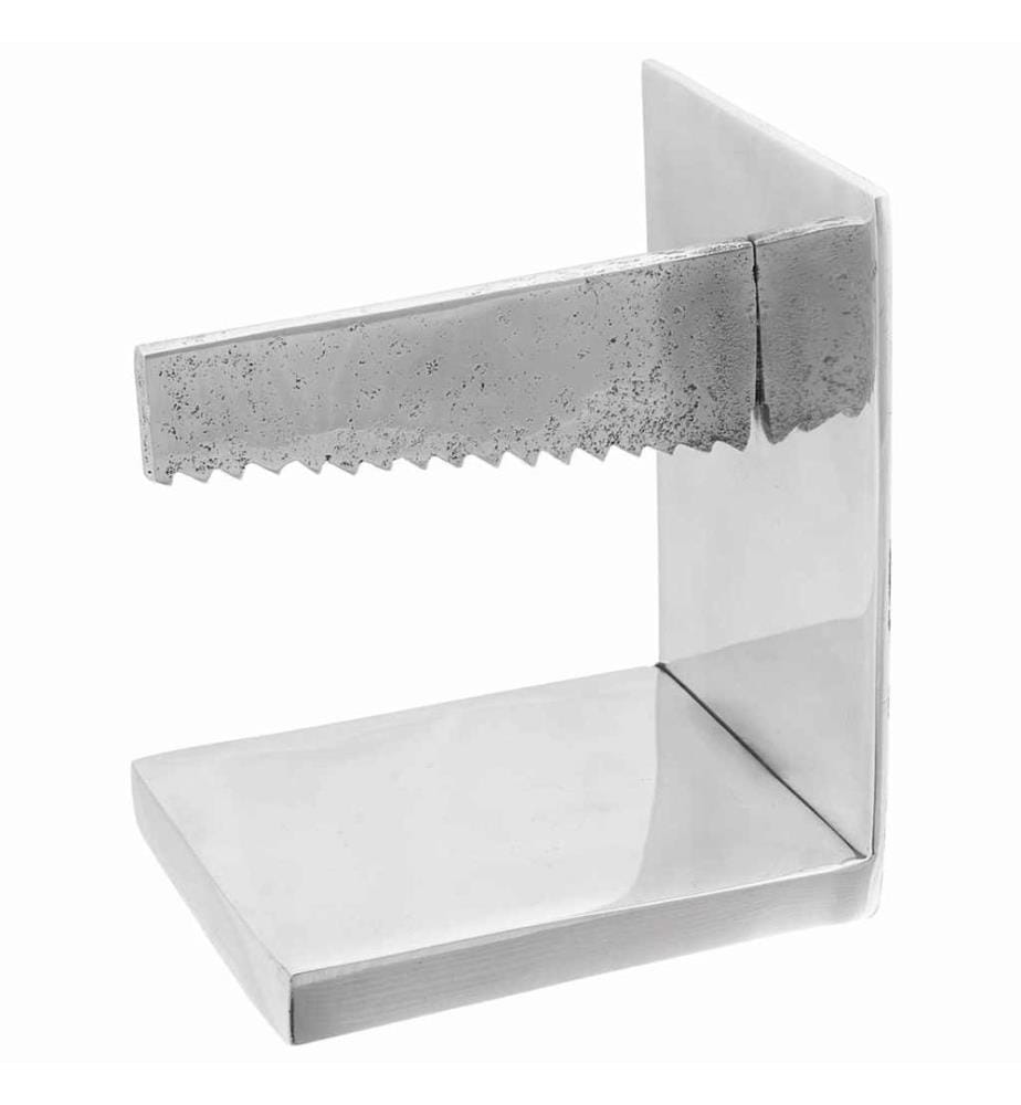 Bookends 2 pcs Silver 11 x 14 x 17.5 cm Aluminium