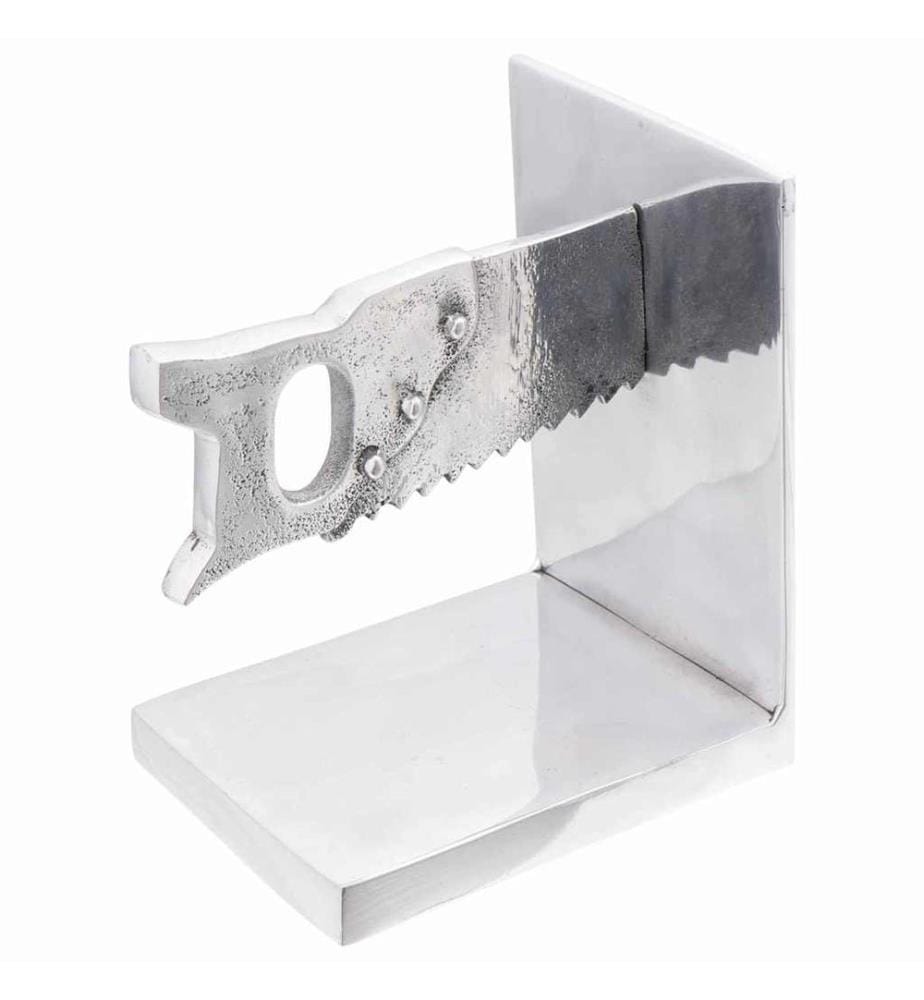 Bookends 2 pcs Silver 11 x 14 x 17.5 cm Aluminium