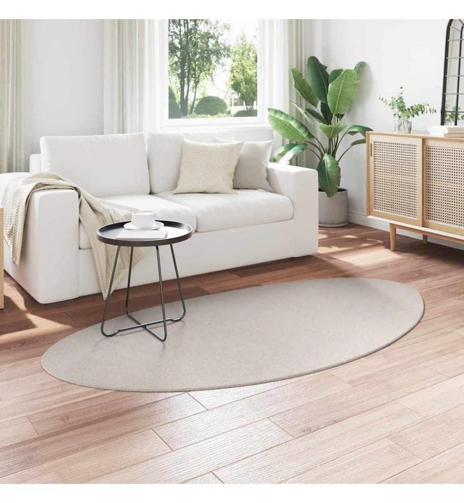Bereichsteppiche HUARTE Sand 100 x 200 cm Polyester