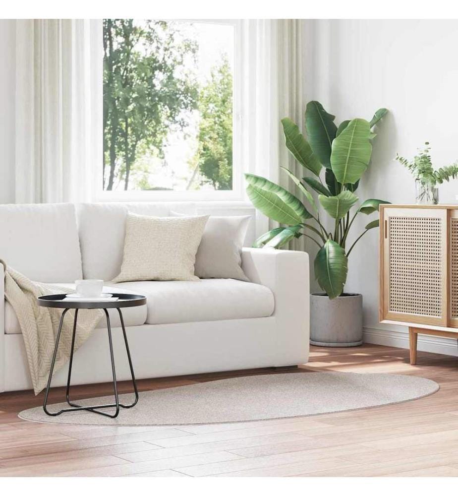Bereichsteppiche HUARTE Sand 100 x 200 cm Polyester