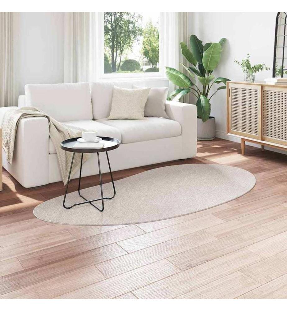 Bereichsteppiche HUARTE Sand 100 x 200 cm Polyester