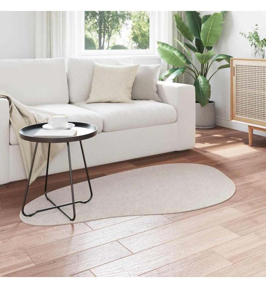 Bereichsteppiche HUARTE Sand 80 x 150 cm Polyester