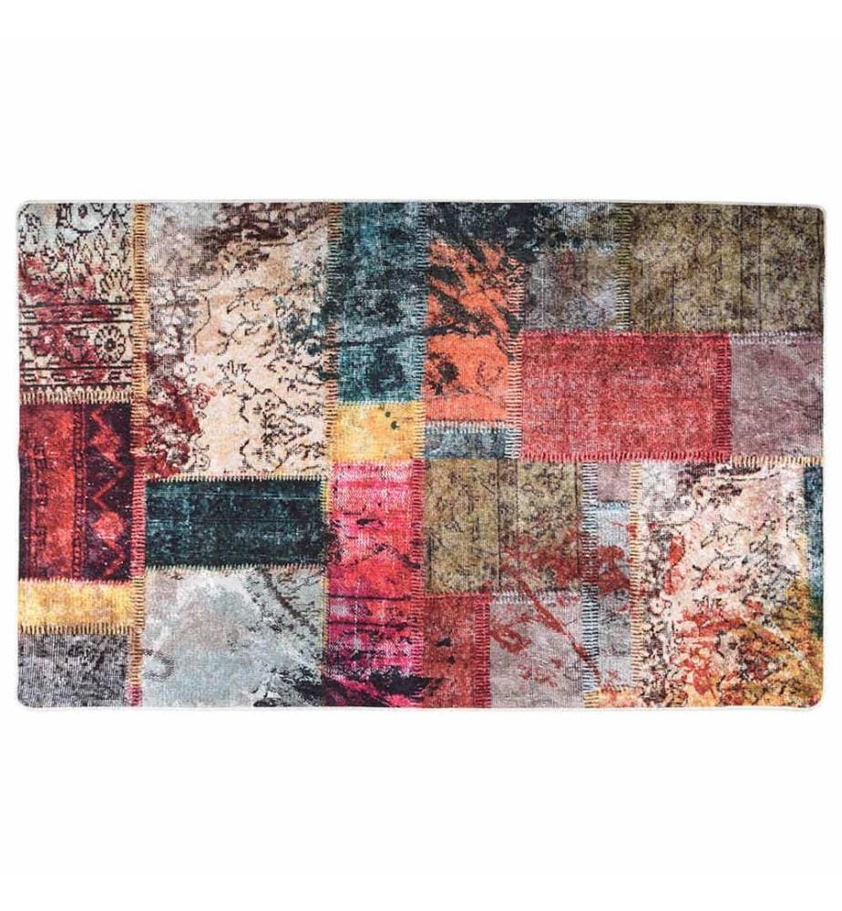 Teppich Waschbar Patchwork Mehrfarbig 160x230 cm