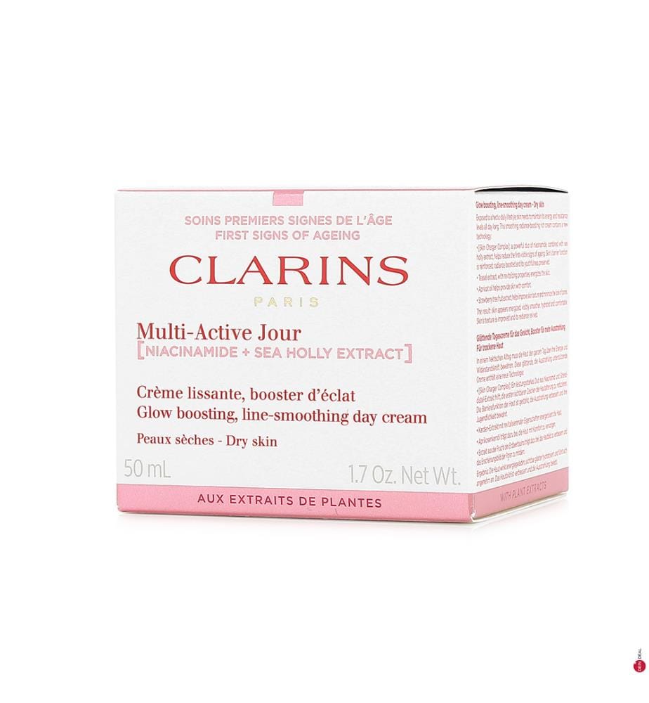 Multi-Active Smoothing & Radiance Boosting Day Cream for Dry Skin - 50 ml