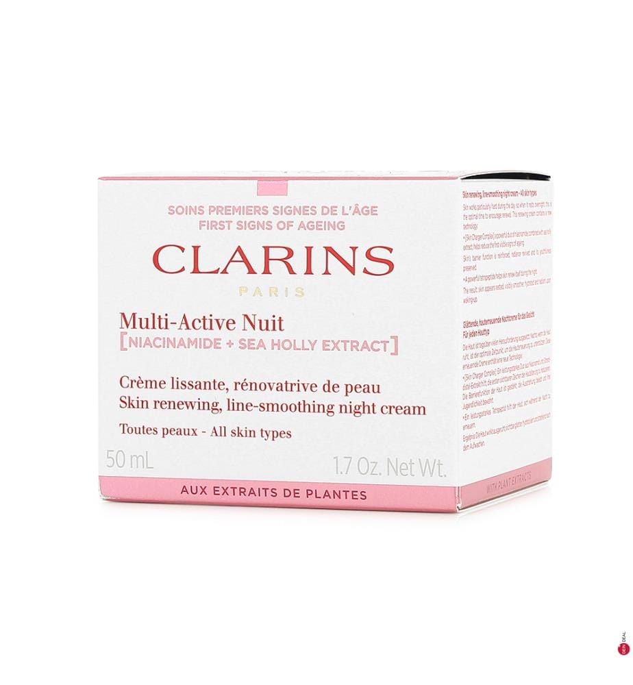 Crème Nuit Toutes peaux Lissante et Rénovatrice Multi-Active - 50 ml