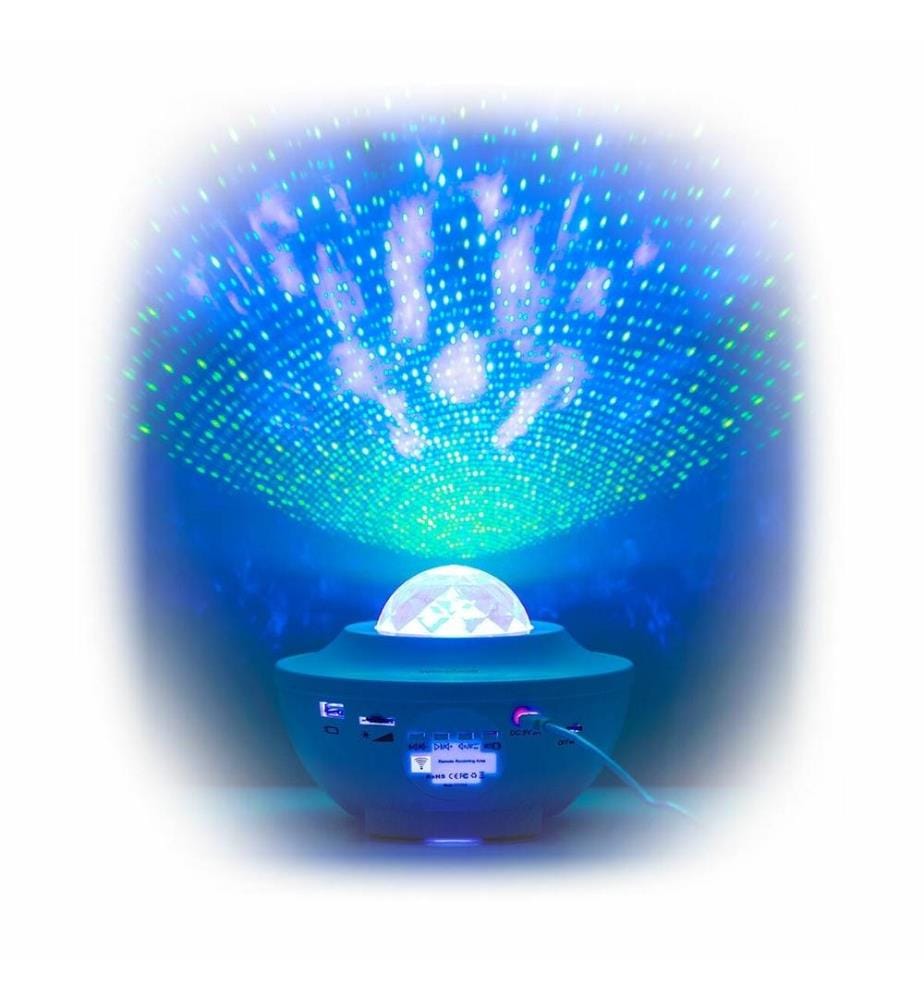 LED- und Laser-Sternprojektor mit Lautsprecher Sedlay