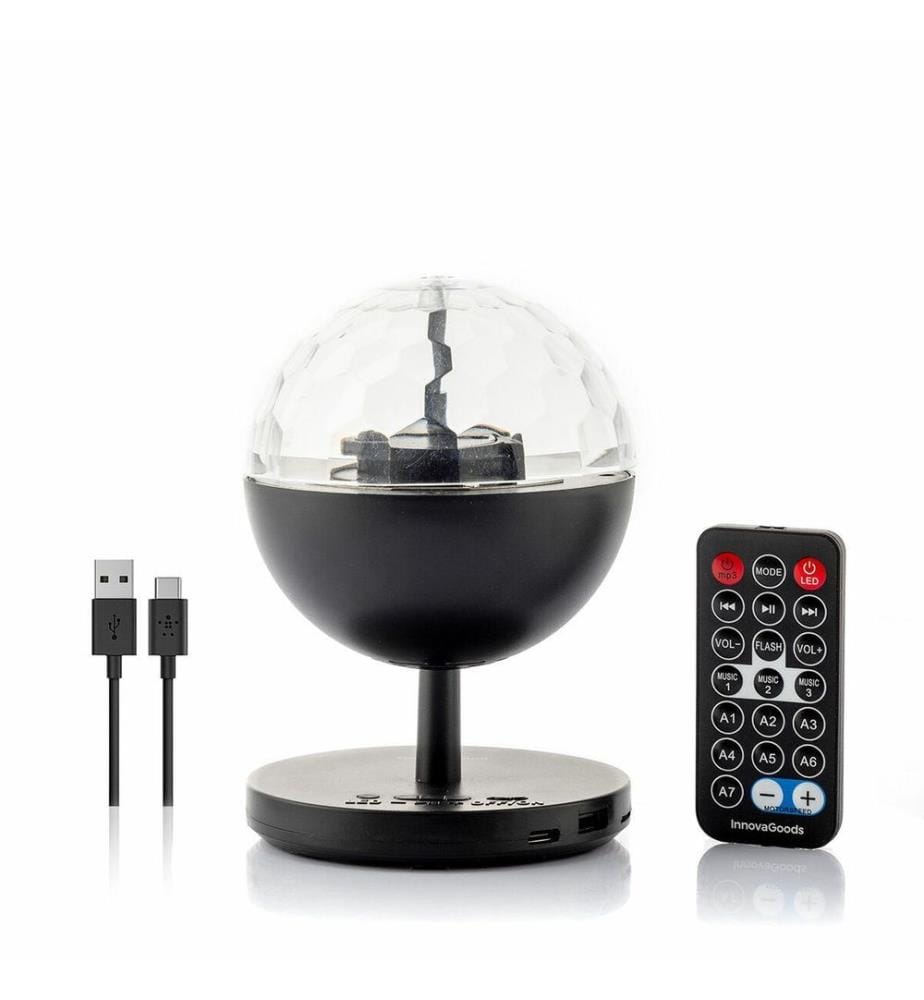 Projecteur LED Rechargeable avec Haut-parleur Istarlyt