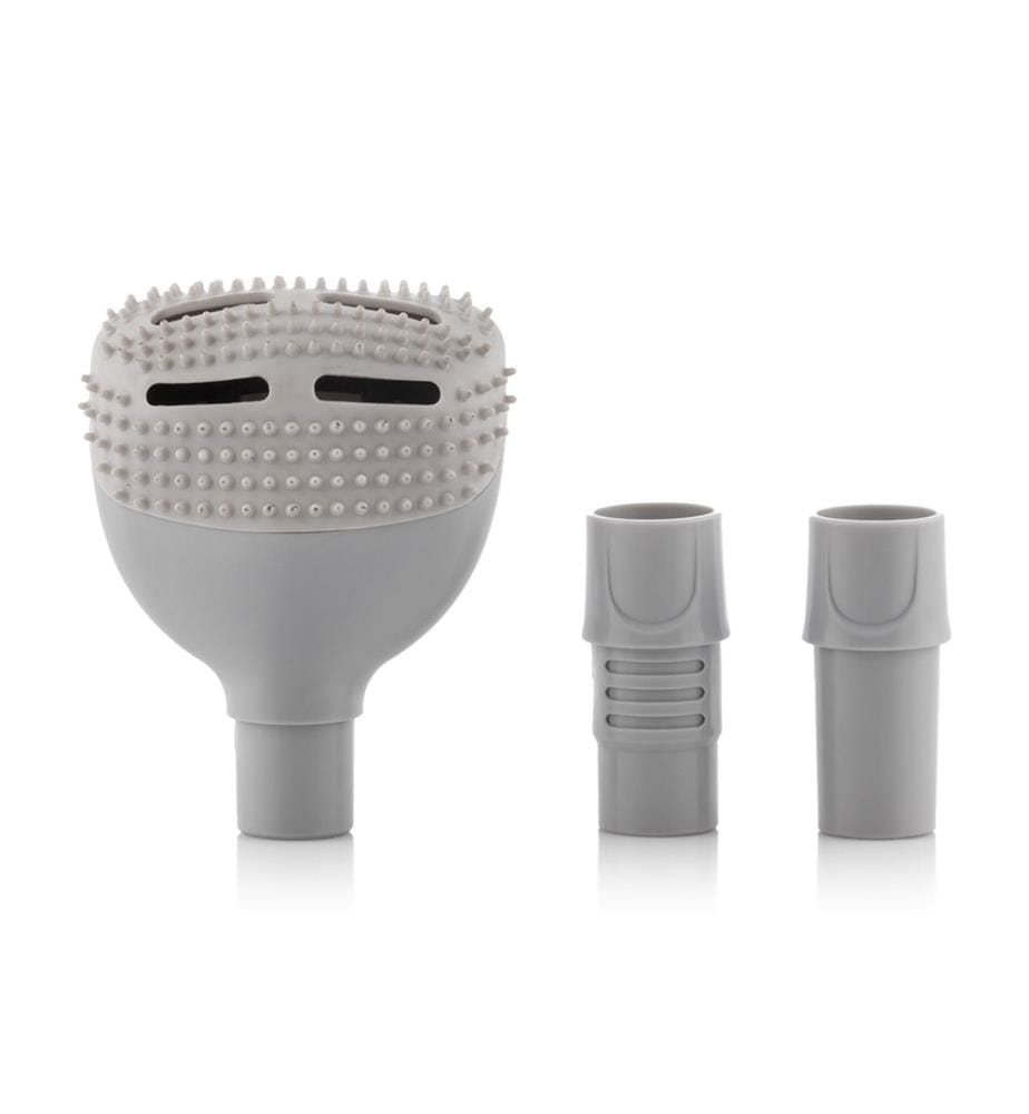 Brosse Aspirante pour Éliminer Les Poils - Gris