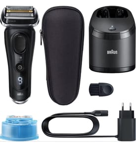 Rasoio elettrico Braun Series 9 Sport - 9352cc con stazione di pulizia e accessori