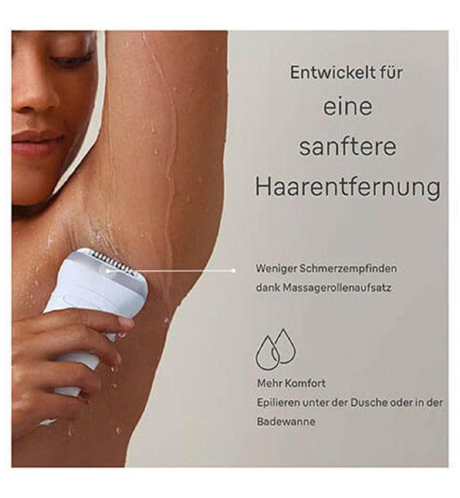 Silk-épil 7 7-041 Epilierer - Weiss und Grau