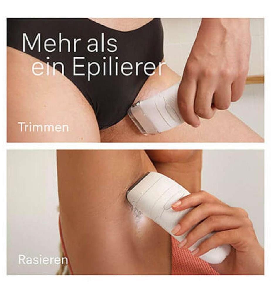 Silk-épil 7 7-041 Epilierer - Weiss und Grau