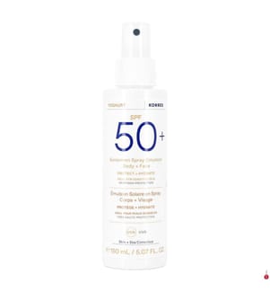 Sonnenemulsion Gesicht & Körper Yoghurt SPF50+ 150ml