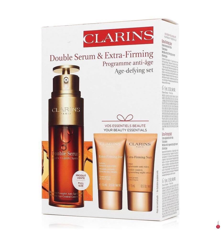 Set doppio siero ed extra-rassodante antietà - 4 pezzi
