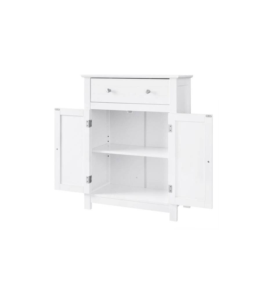 VASAGLE - Badezimmerregal mit Schublade 60 x 80 cm, Weiss
