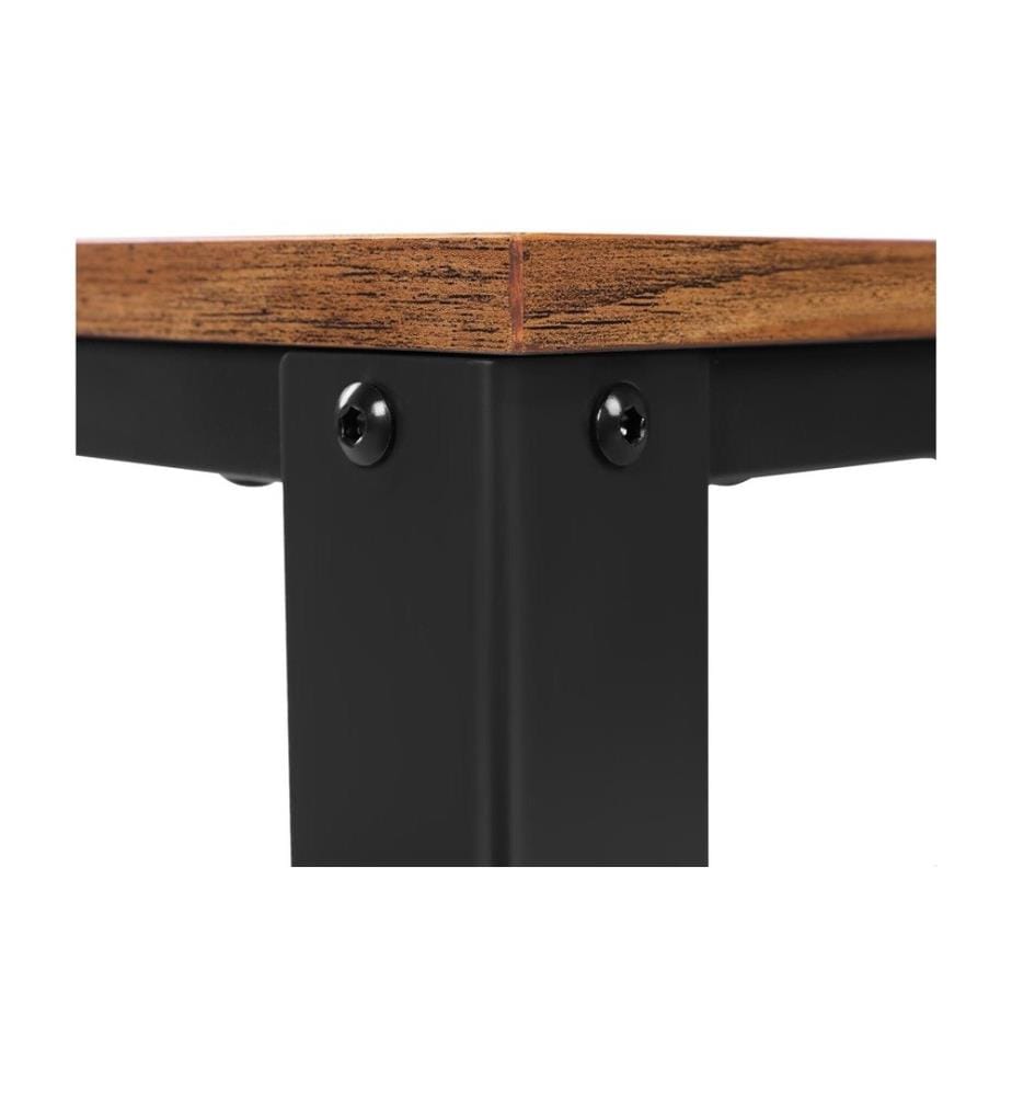 VASAGLE - Couchtisch mit Gitterablage 106.2 x 60.2 cm