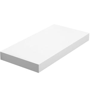 VASAGLE - Étagère murale 40 x 3.8 cm, Blanc