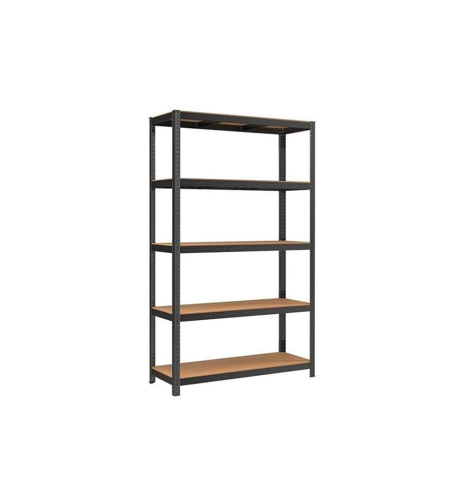 Songmics - Regal 5 Ablagen Schwarz