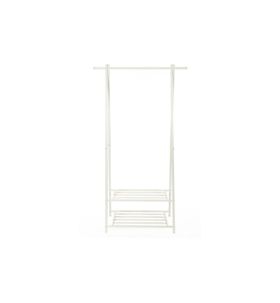 Songmics - Porte-manteau 87,5 x 155 cm, Blanc