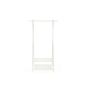 Songmics - Garderobenständer 87.5 x 155 cm, Weiss