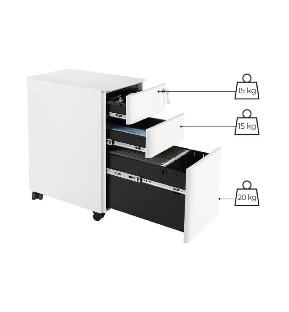 Songmics - Chariot multifonction OFC030W01 Blanc