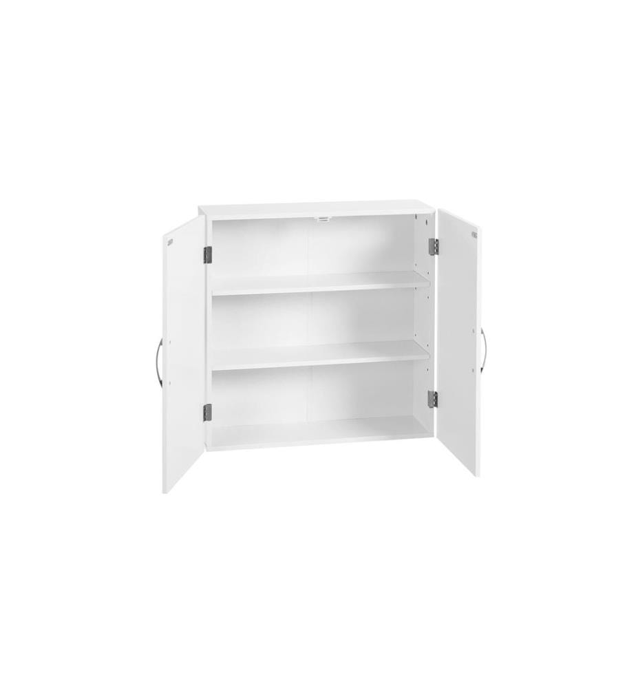 VASAGLE - Badezimmerregal 60 x 60 cm, Weiss