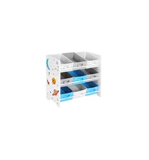 Songmics - Bibliothèque Blanc