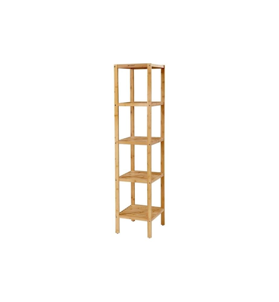 Songmics - Bambus Standregal Braun