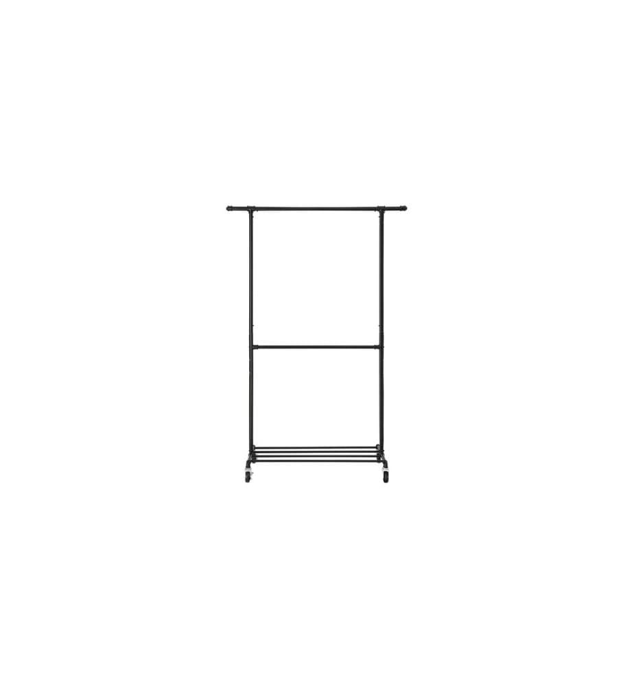 Songmics - Porte-manteau 130 x 49 x 198 cm Noir