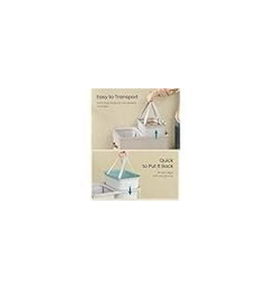 Songmics - Corbeille à linge 170 l, Beige