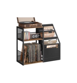 VASAGLE Tavolino 81 x 68 cm, Marrone