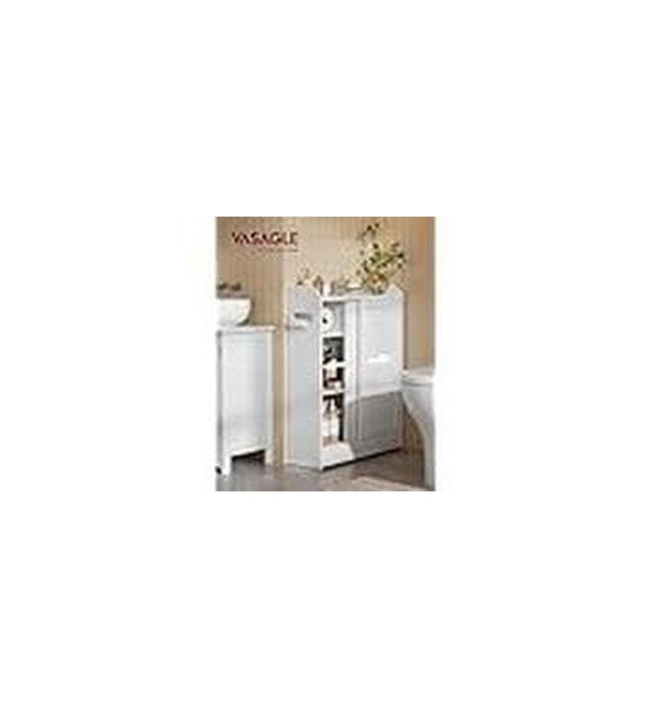 VASAGLE commode style français 60 x 80 cm, blanc