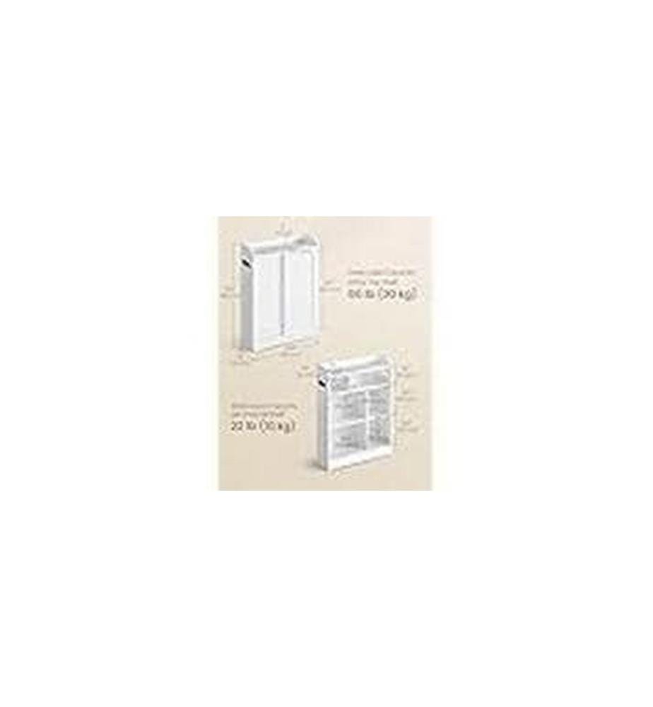 VASAGLE commode style français 60 x 80 cm, blanc