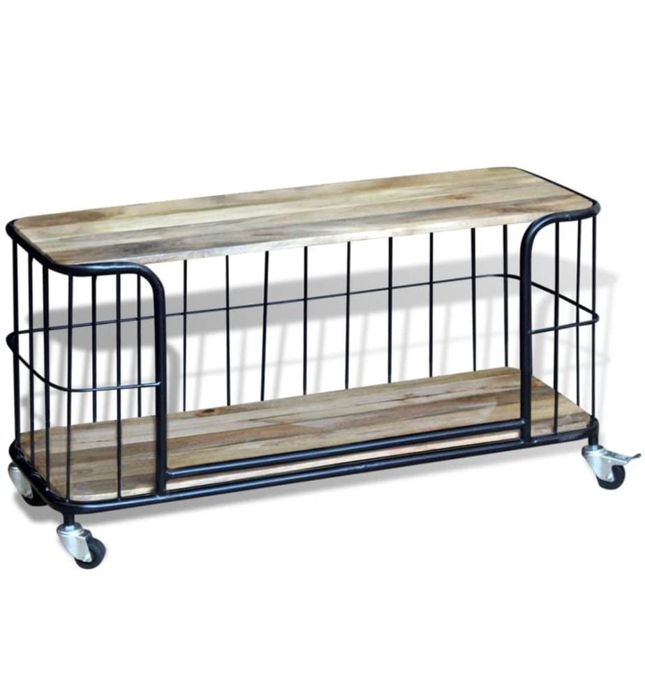 TV-Schrank Massivholz Mango 100x40x45 cm