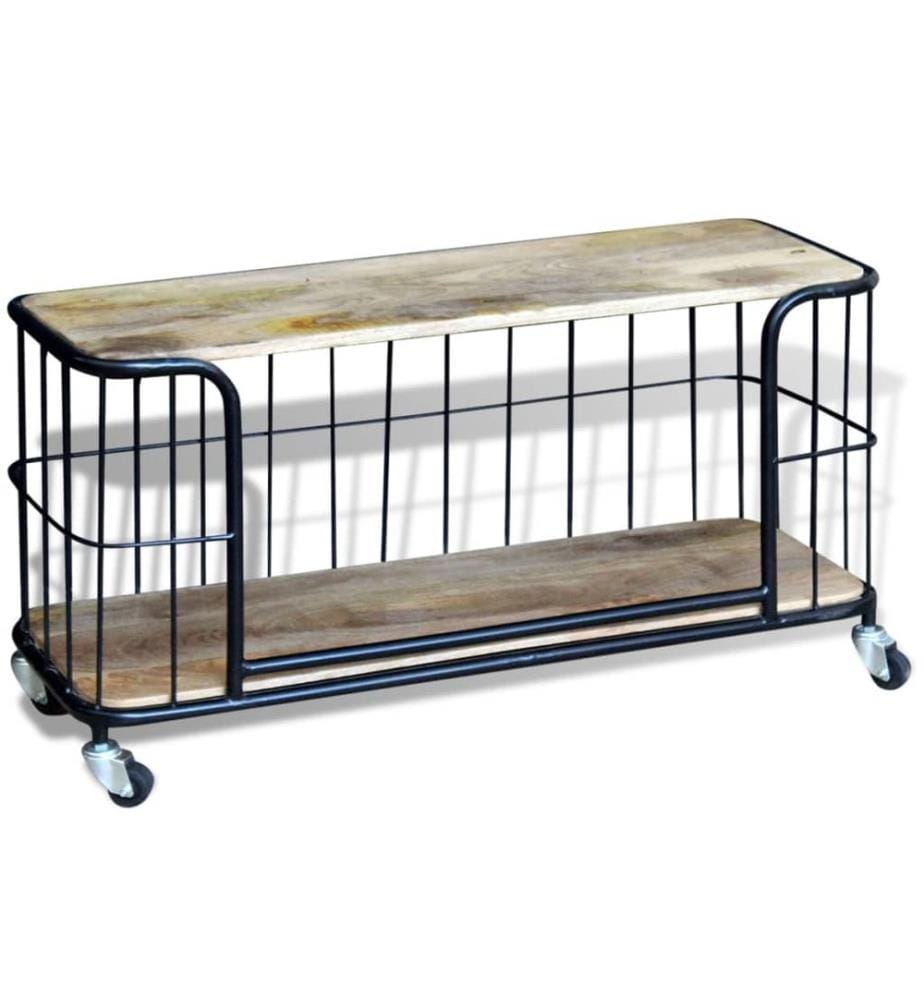 TV-Schrank Massivholz Mango 100x40x45 cm
