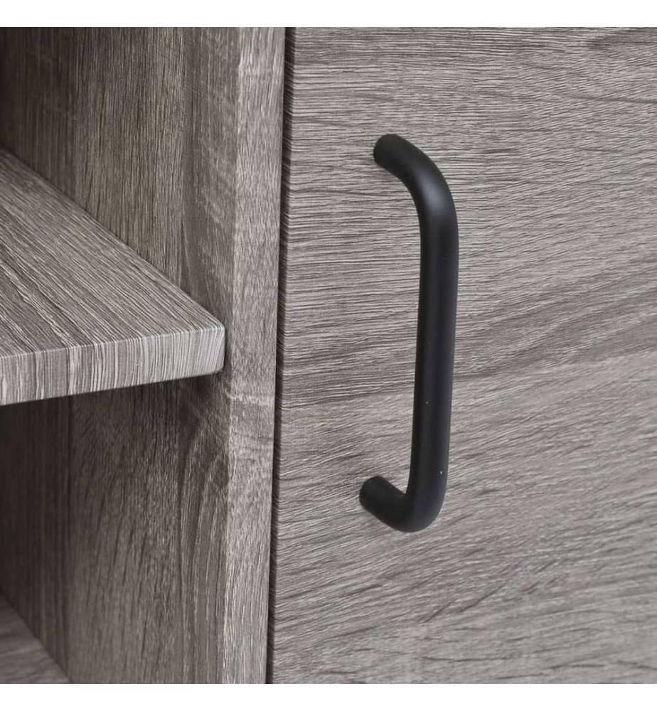Meuble TV 120x40x45 cm Gris