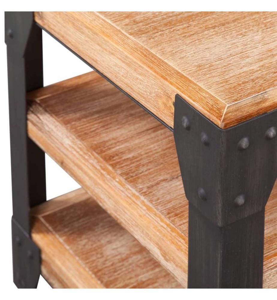 TV-Schrank Massivholz Akazie 140x40x45 cm