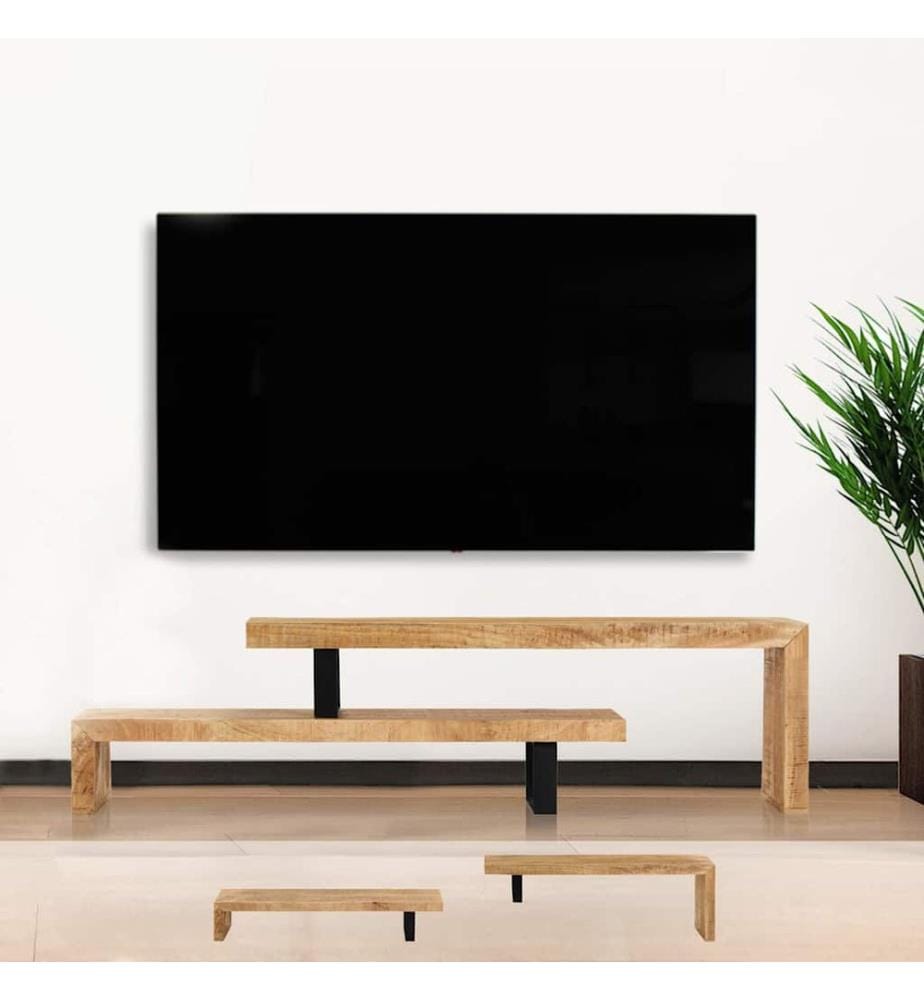 TV-Lowboard Massivholz Mango