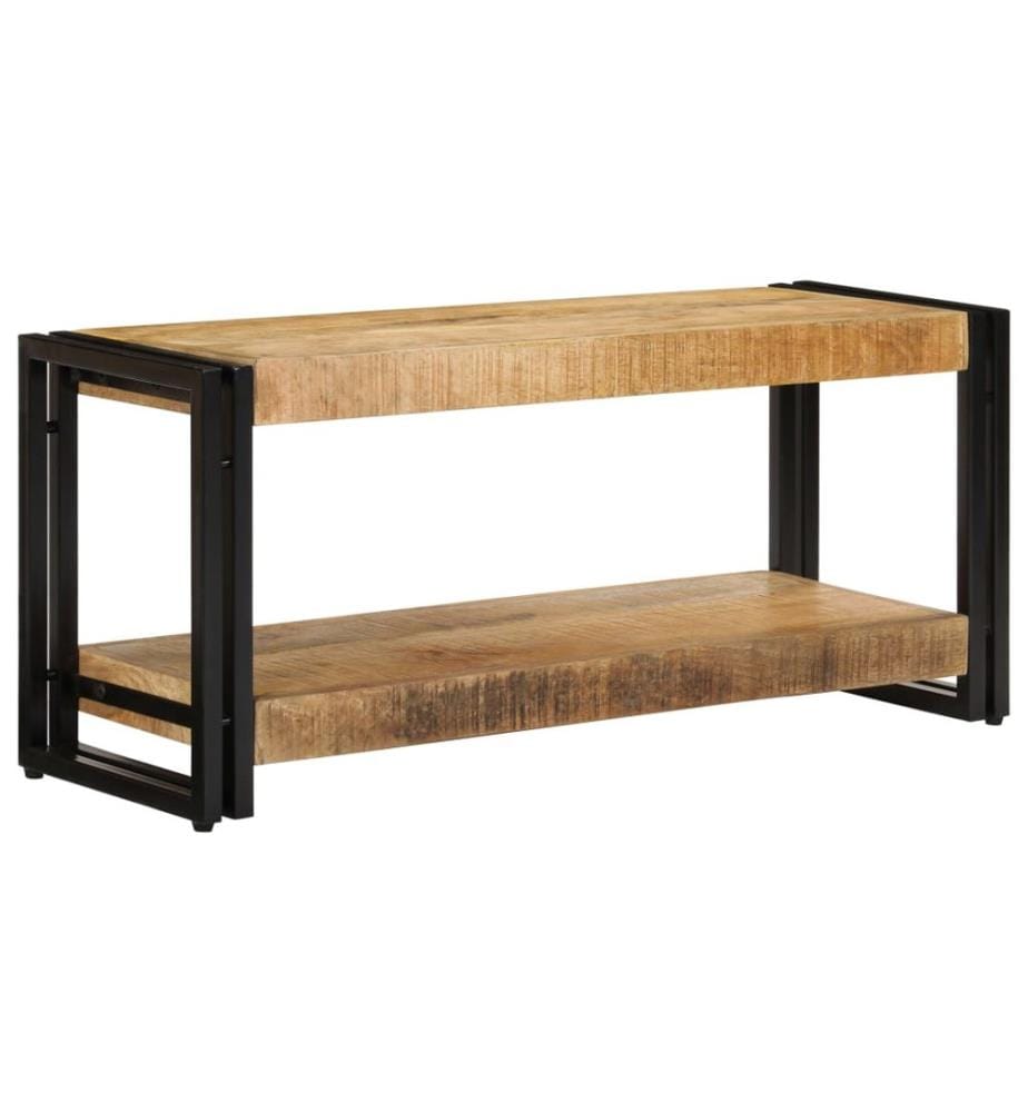 TV-Schrank 90x30x40 cm Massivholz Mango