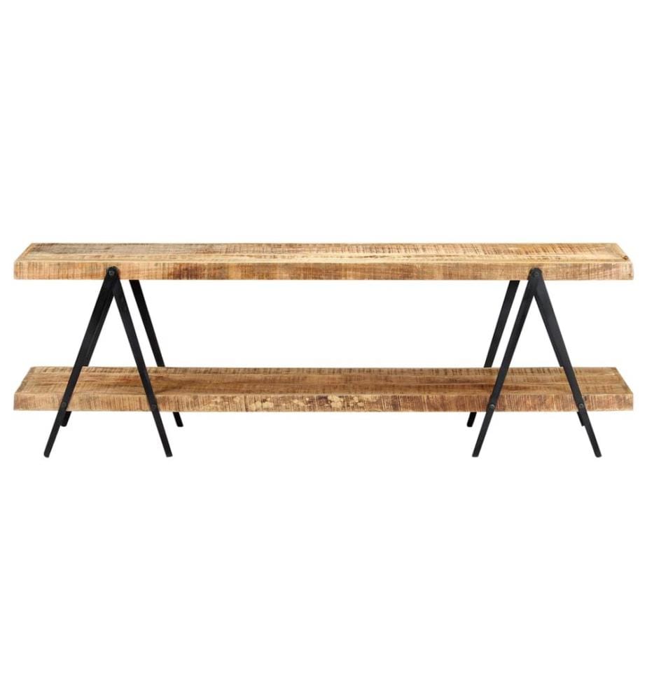 Meuble TV 160x40x50 cm Bois solide de manguier