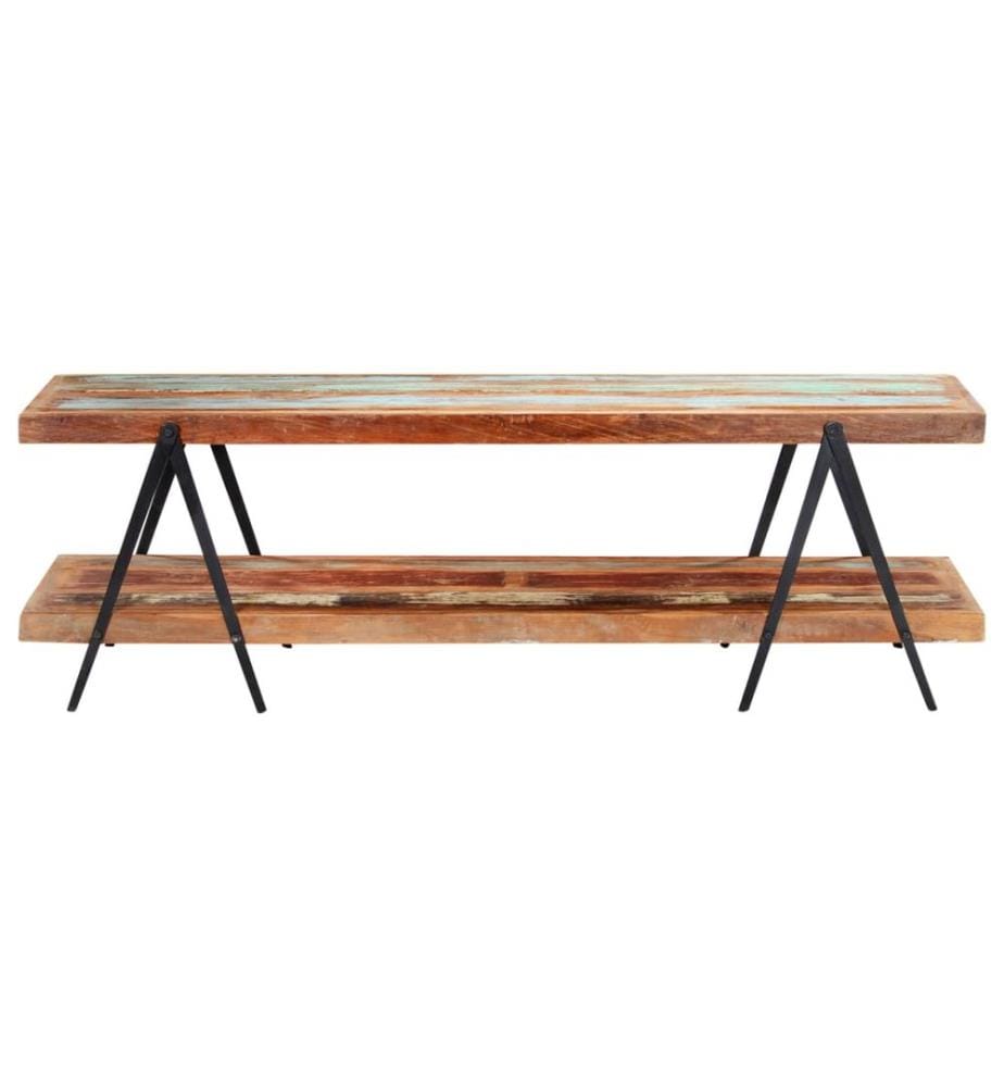 Meuble TV 160x40x50 cm Bois de récupération massif