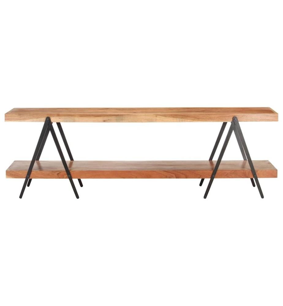 Meuble TV 160x40x50 cm Bois d'acacia solide