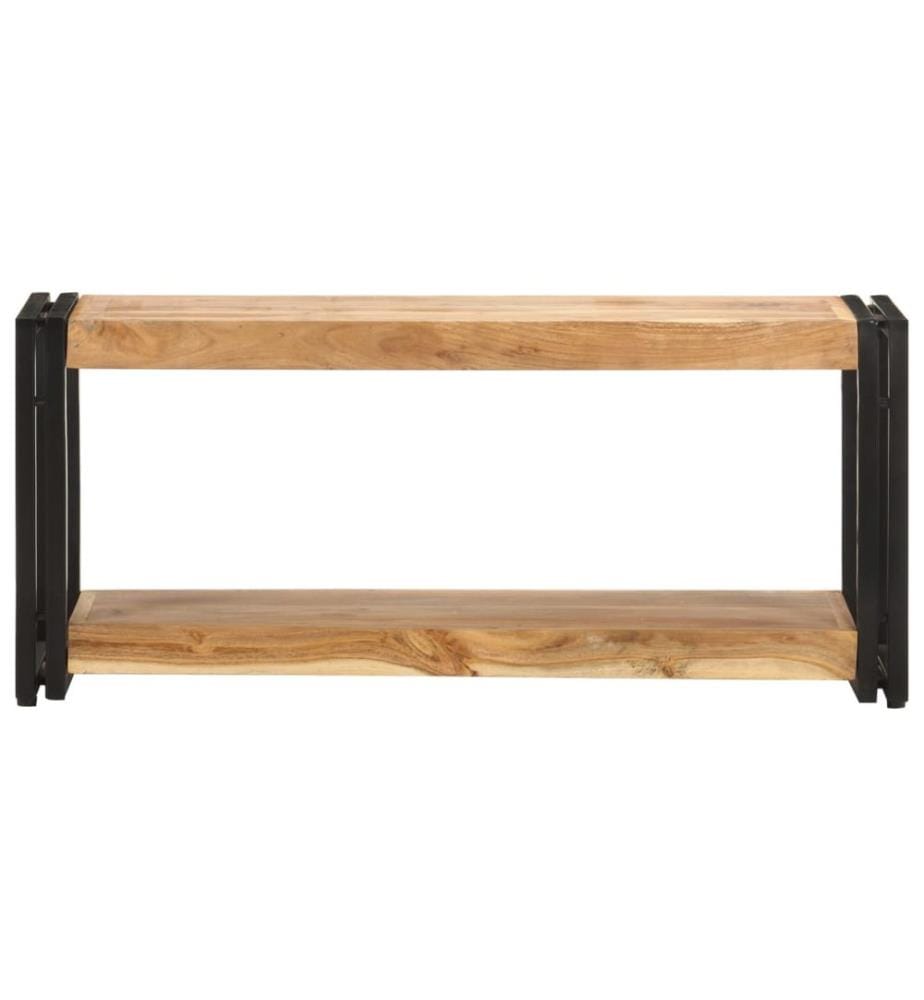Meuble TV 90x30x40 cm Bois d'acacia solide